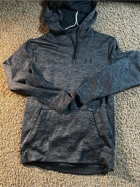Under Armour Men's Dark Gray Heather Pullover Hoodie